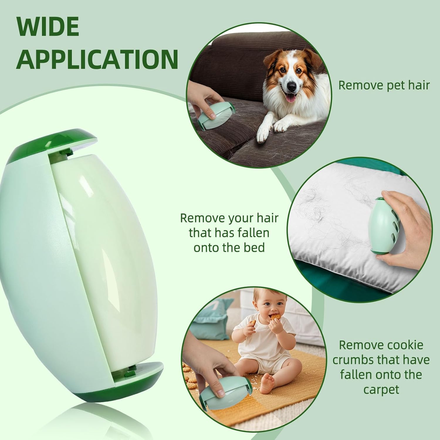 FurGone reusable pet hair and lint roller by HaveNoFur